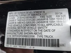 2024 Honda Ridgeline RTL