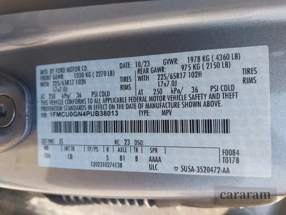 2023 Ford Escape Active