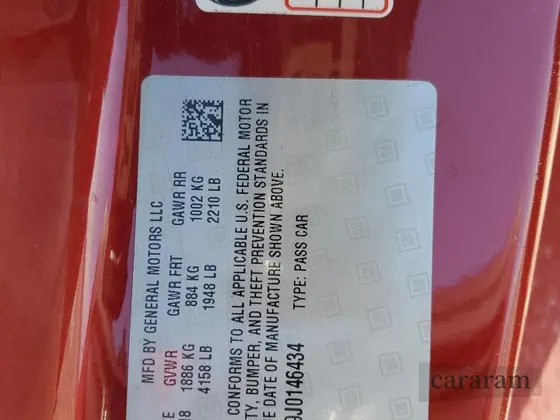 2018 Chevrolet Camaro 1LT
