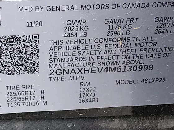 2021 Chevrolet Equinox LS