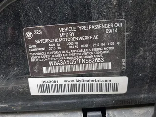 2015 BMW 3 Series 328i