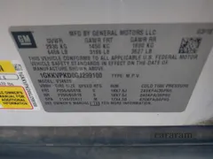 2016 GMC Acadia SLE