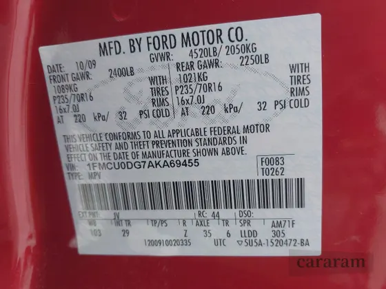 2010 Ford Escape XLT