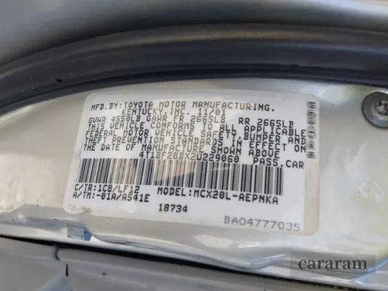 2002 Toyota Avalon XL