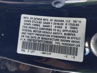 2015 Honda Civic LX
