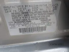 2015 Nissan Note S Plus