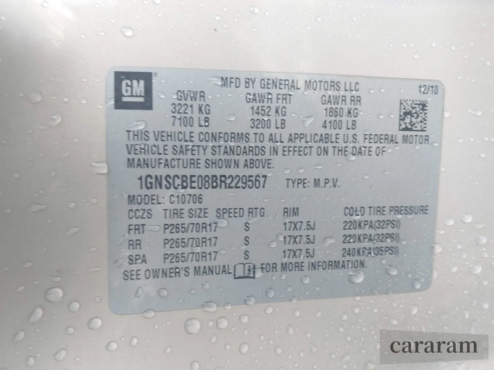 2011 Chevrolet Tahoe LT