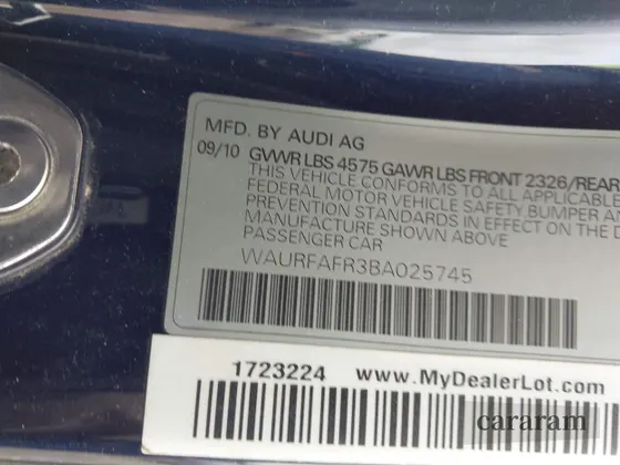 2011 Audi A5 Premium Plus