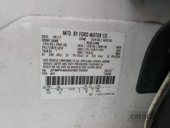 2017 Ford Edge Titanium