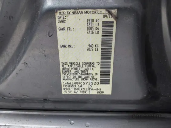 2015 Nissan Altima SV