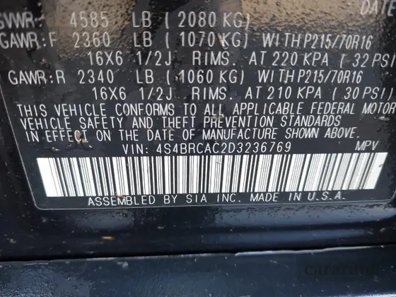2013 Subaru Outback