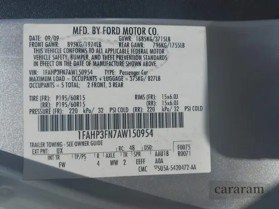 2010 Ford Focus SE