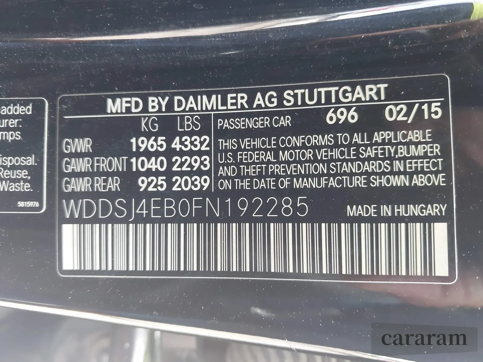 2015 Mercedes-Benz CLA 250