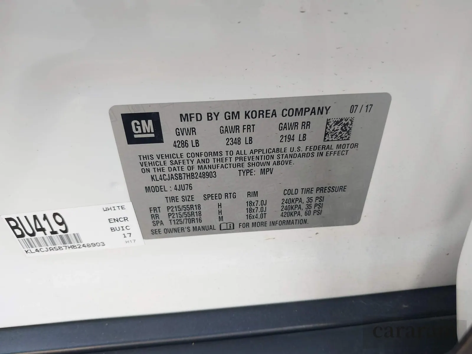 2017 Buick Encore Preferred