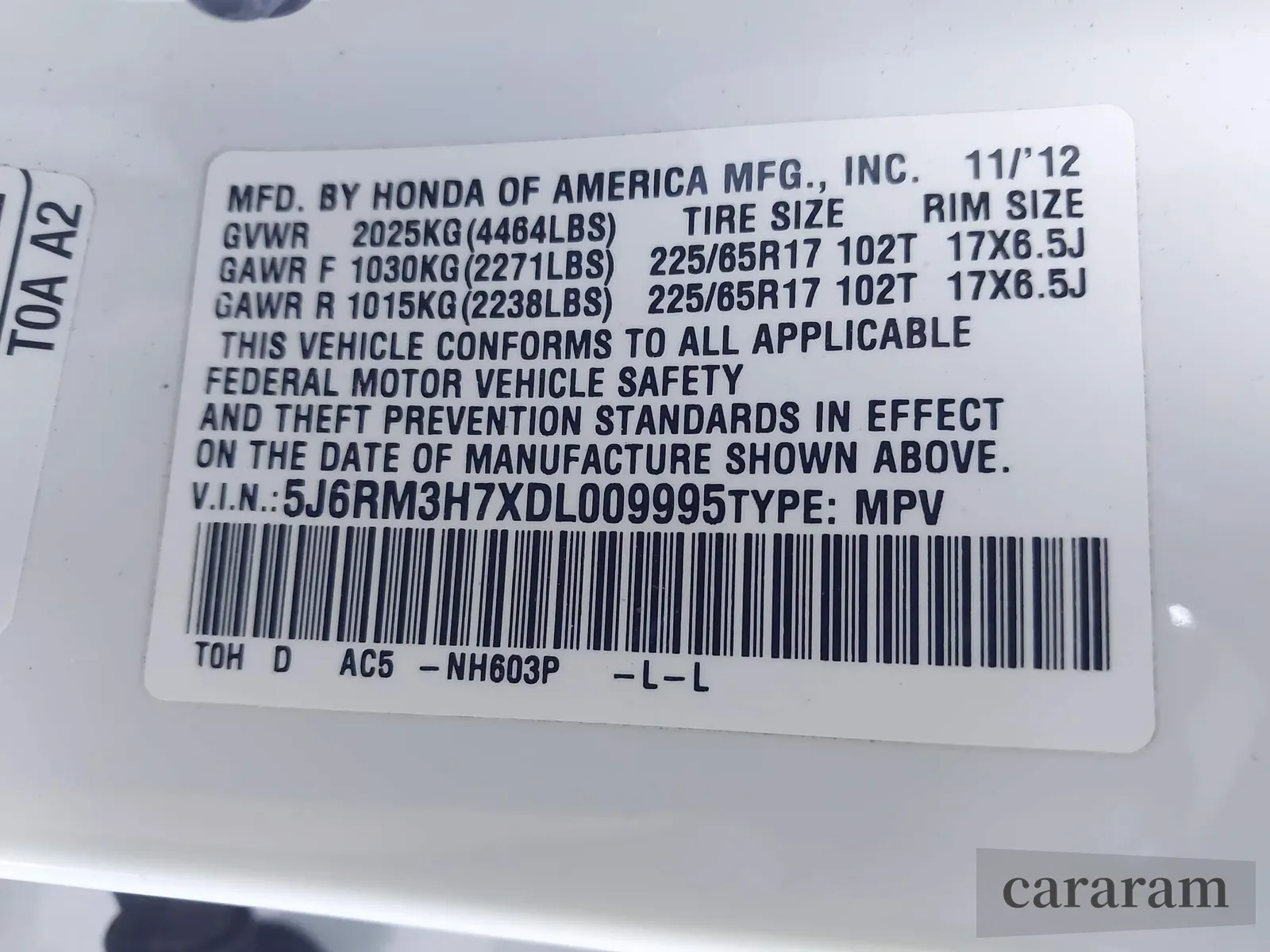 2013 Honda CR-V EX-L