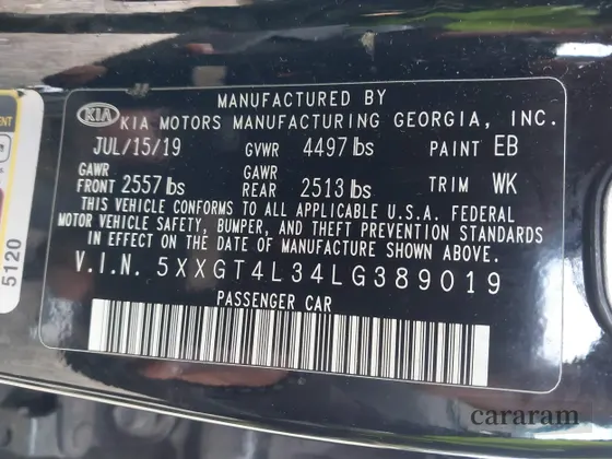 2020 Kia Optima LX