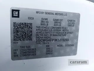 2019 Chevrolet Express Cargo