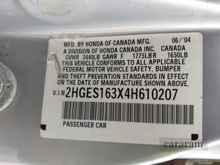 2004 Honda Civic VP
