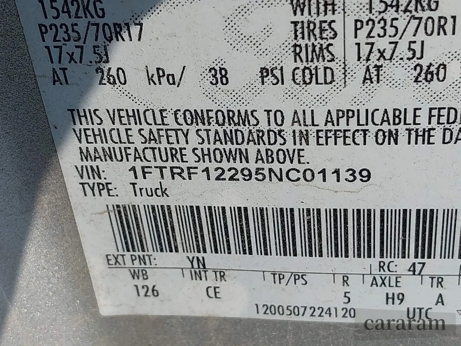 2005 Ford F-150 XL
