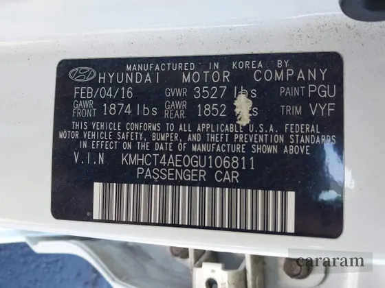 2016 Hyundai Accent SE