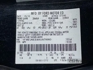 2010 Ford Explorer Eddie Bauer