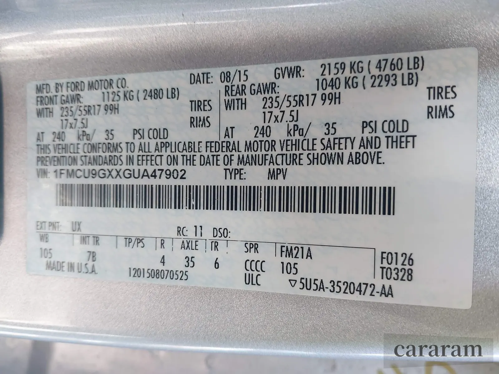 2016 Ford Escape SE
