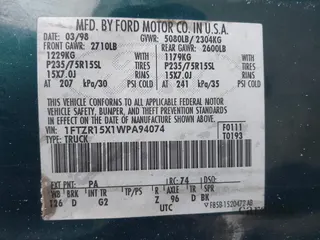 1998 Ford Ranger XL