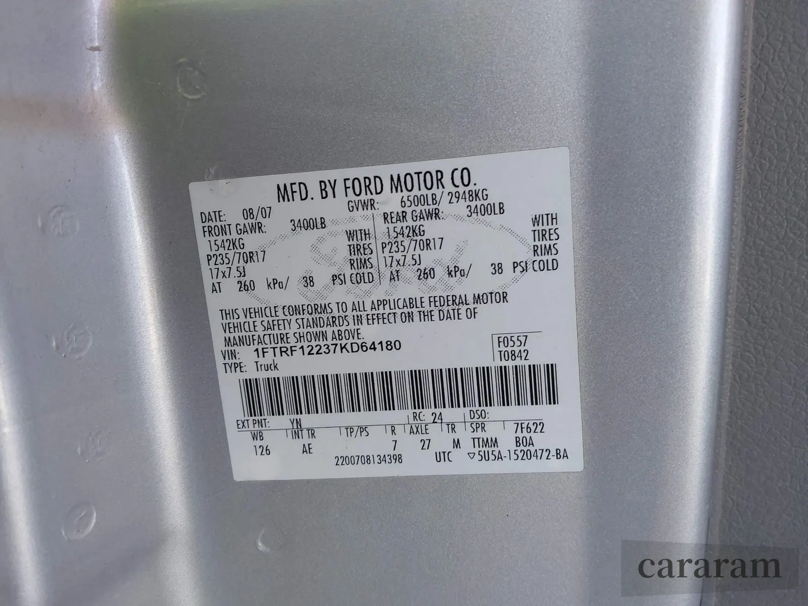2007 Ford F-150 XL