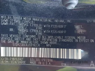 2018 Toyota Sienna XLE