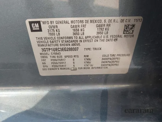 2014 GMC Sierra 1500 SLE