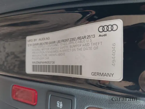 2017 Audi A4 Premium