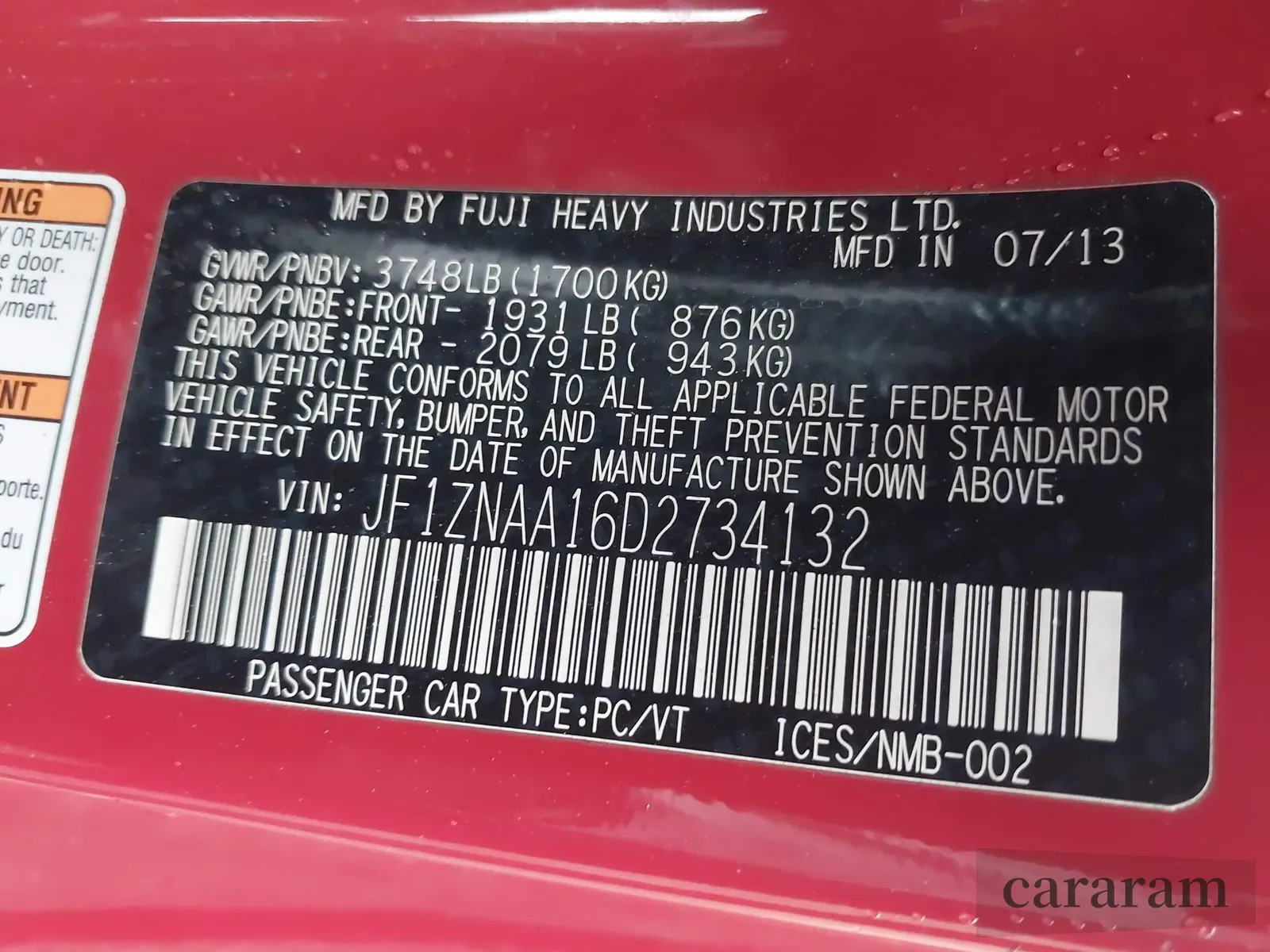 2013 Scion FR-S