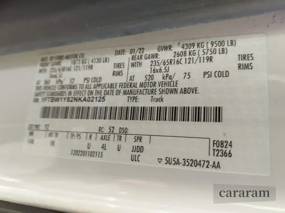 2022 Ford Transit Cargo