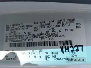 2014 Ford Econoline Cargo Commercial