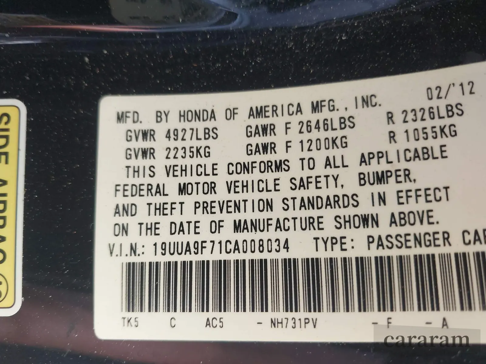 2012 Acura TL Advance