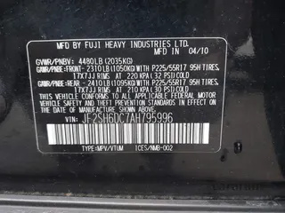 2010 Subaru Forester X Limited