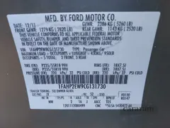 2012 Ford Taurus SEL