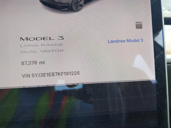 2019 Tesla Model 3 Long Range