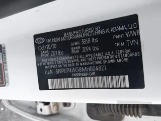 2021 Hyundai Elantra Limited