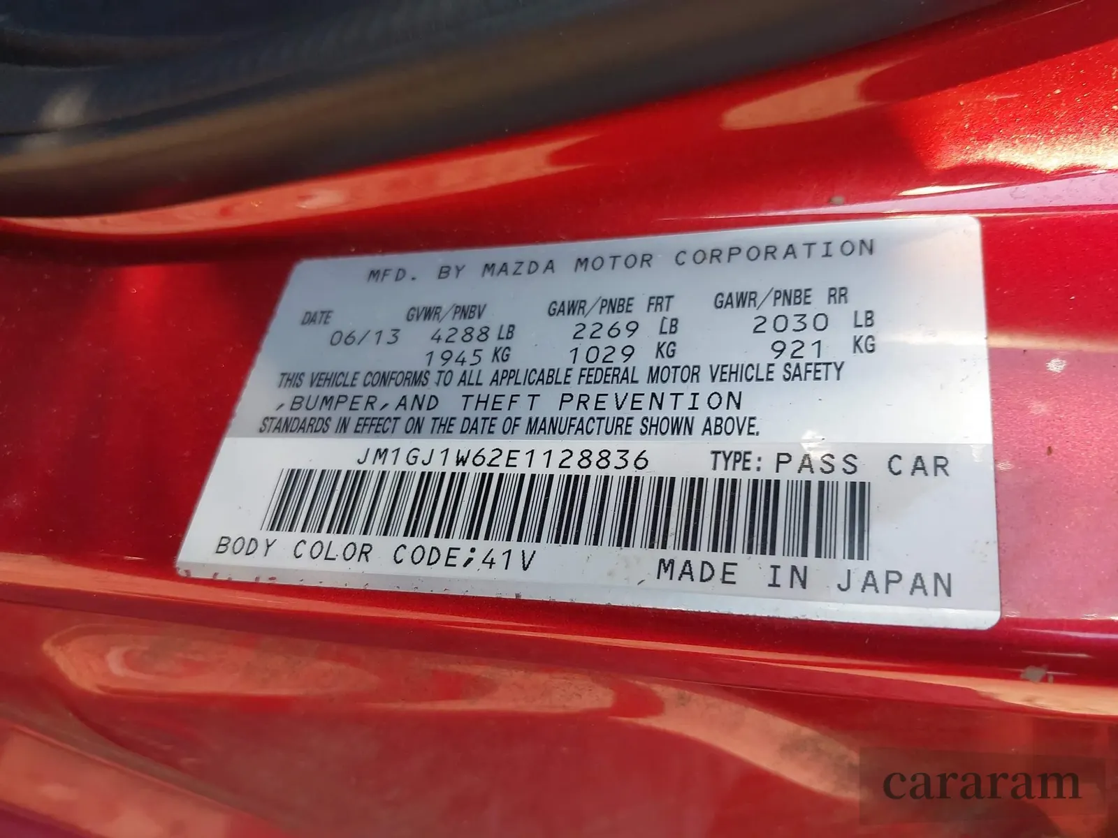 2014 Mazda 6 i Grand Touring