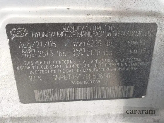 2009 Hyundai Sonata GLS