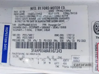 2010 Ford Fusion SEL