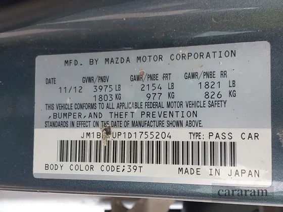 2013 Mazda 3 i Sport