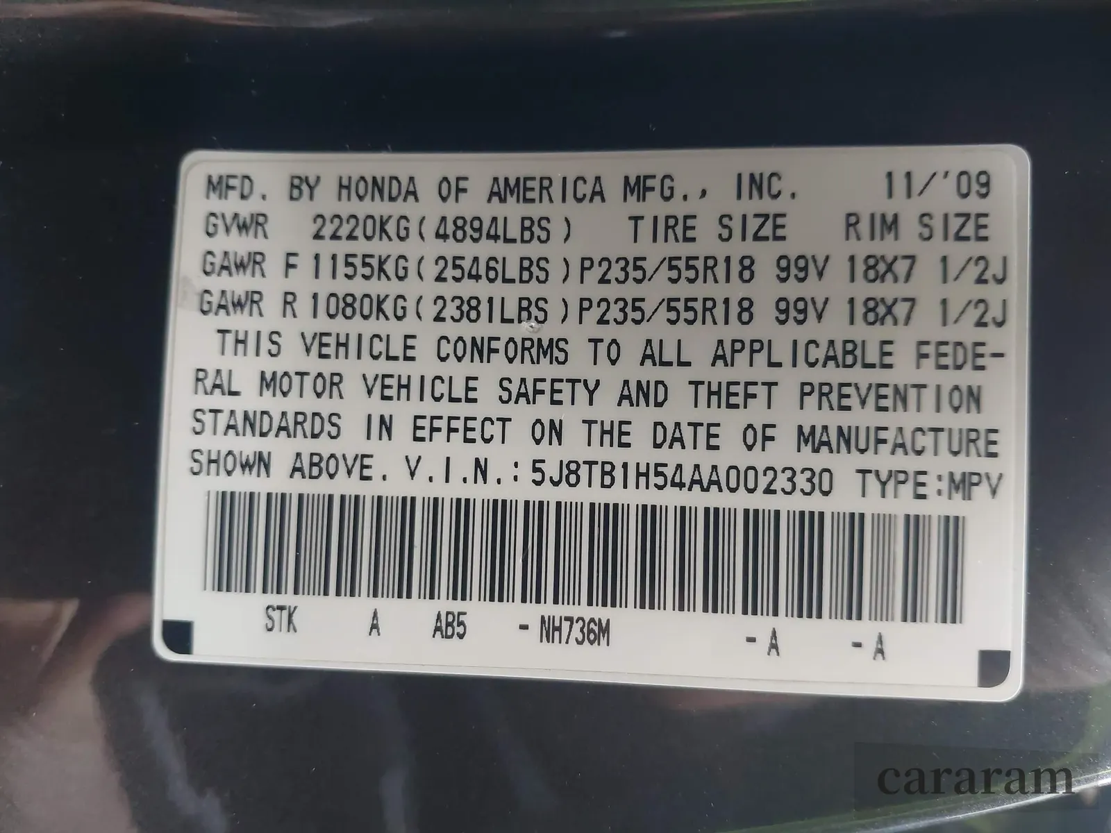 2010 Acura RDX Technology