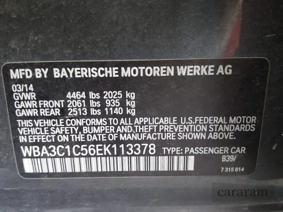 2014 BMW 3 Series 328i