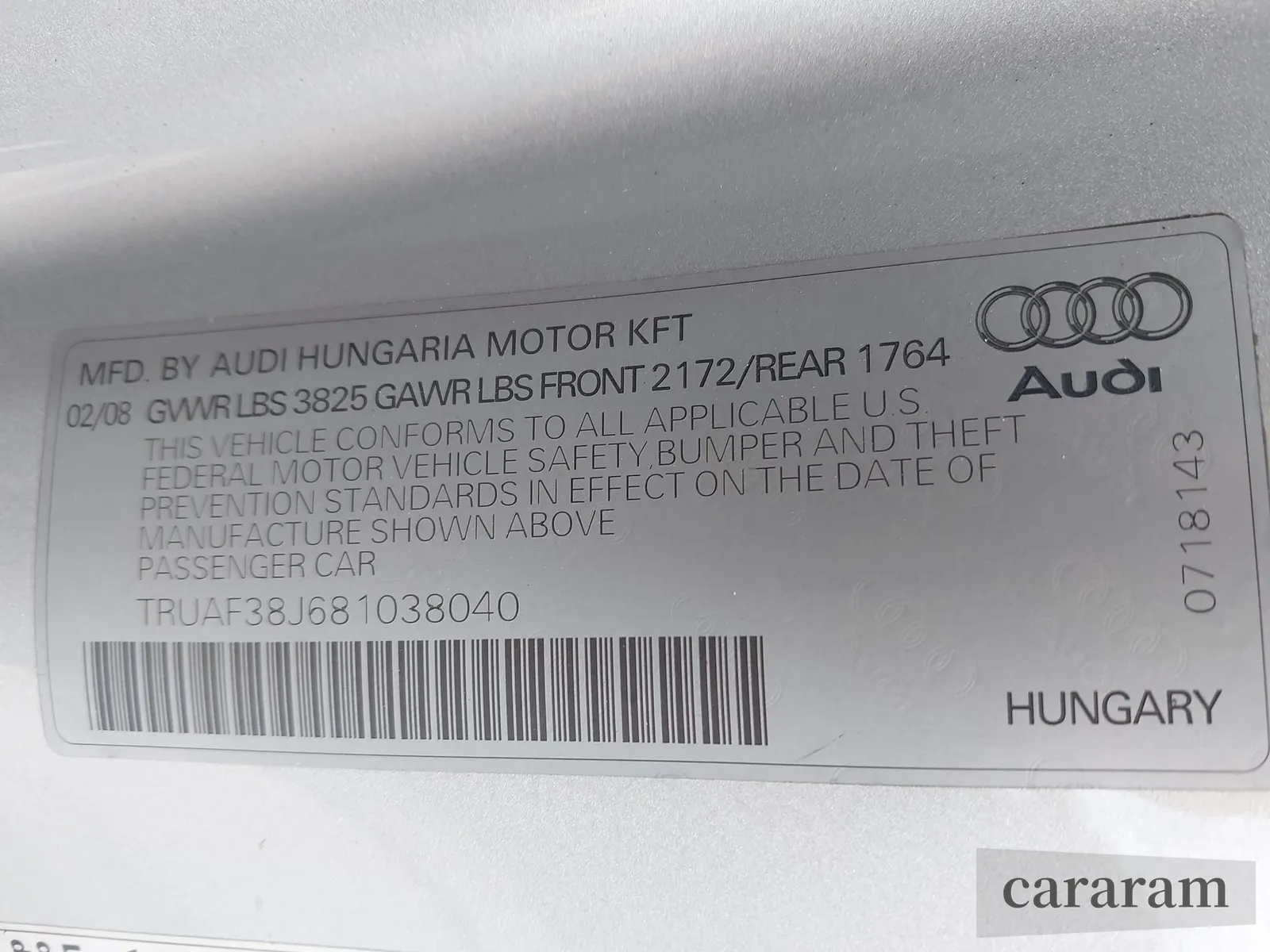 2008 Audi TT