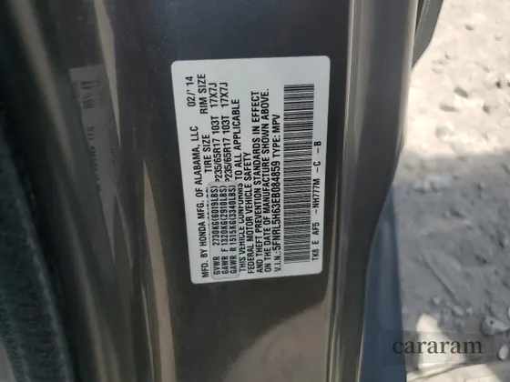 2014 Honda Odyssey EX-L