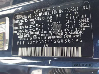 2016 Kia Sorento LX