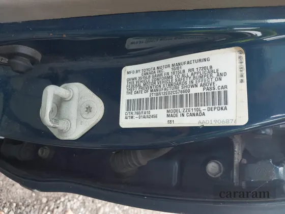 2002 Toyota Corolla CE