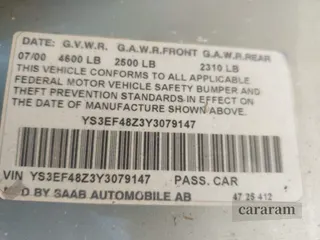 2000 Saab 9-5 SE